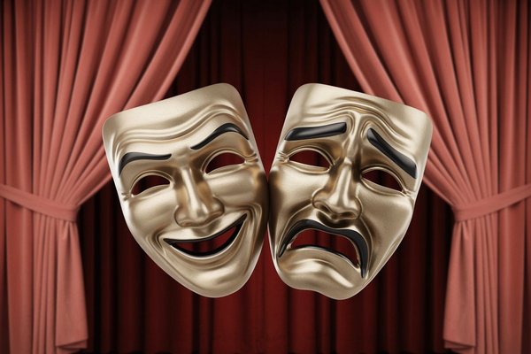 divadlo masky ideogram