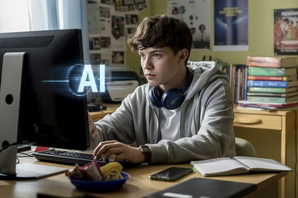 Vědci: Tři čtvrtiny středoškoláků používají AI denně, někteří s ní šikanují spolužáky