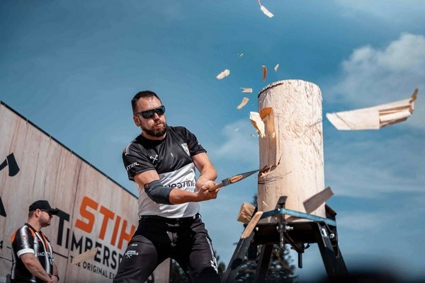 Adrenalin, sekery a pily: Sezona STIHL TIMBERSPORTS startuje v Brně